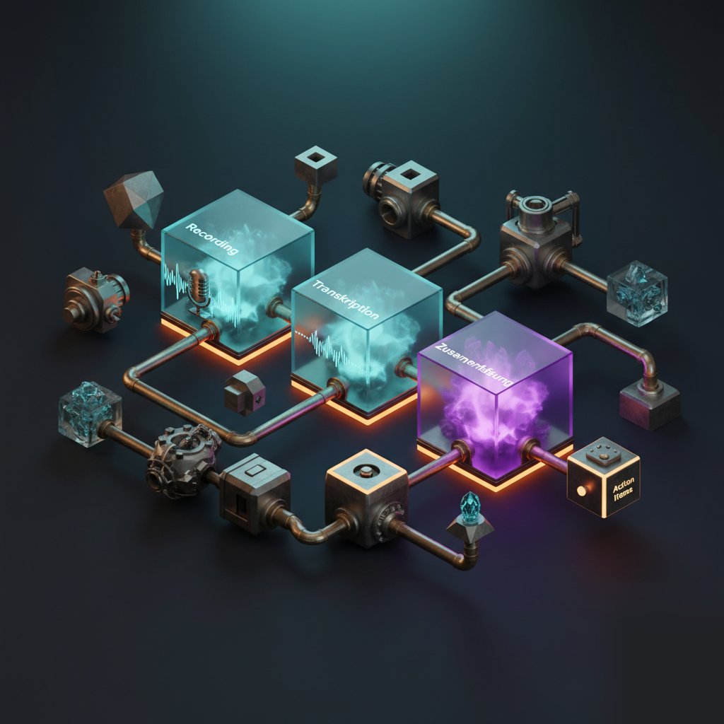 KI Meeting-Protokoll erstellen: Schritt-fuer-Schritt vom Recording zur Zusammenfassung